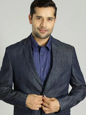 Versatile Design Ergonomic Fit Men Solid Full Sleeve Casual Blazer