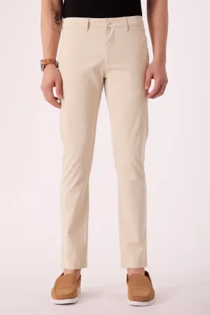 Men's Cotton stretch Slim Fit Chinos Modern Waist