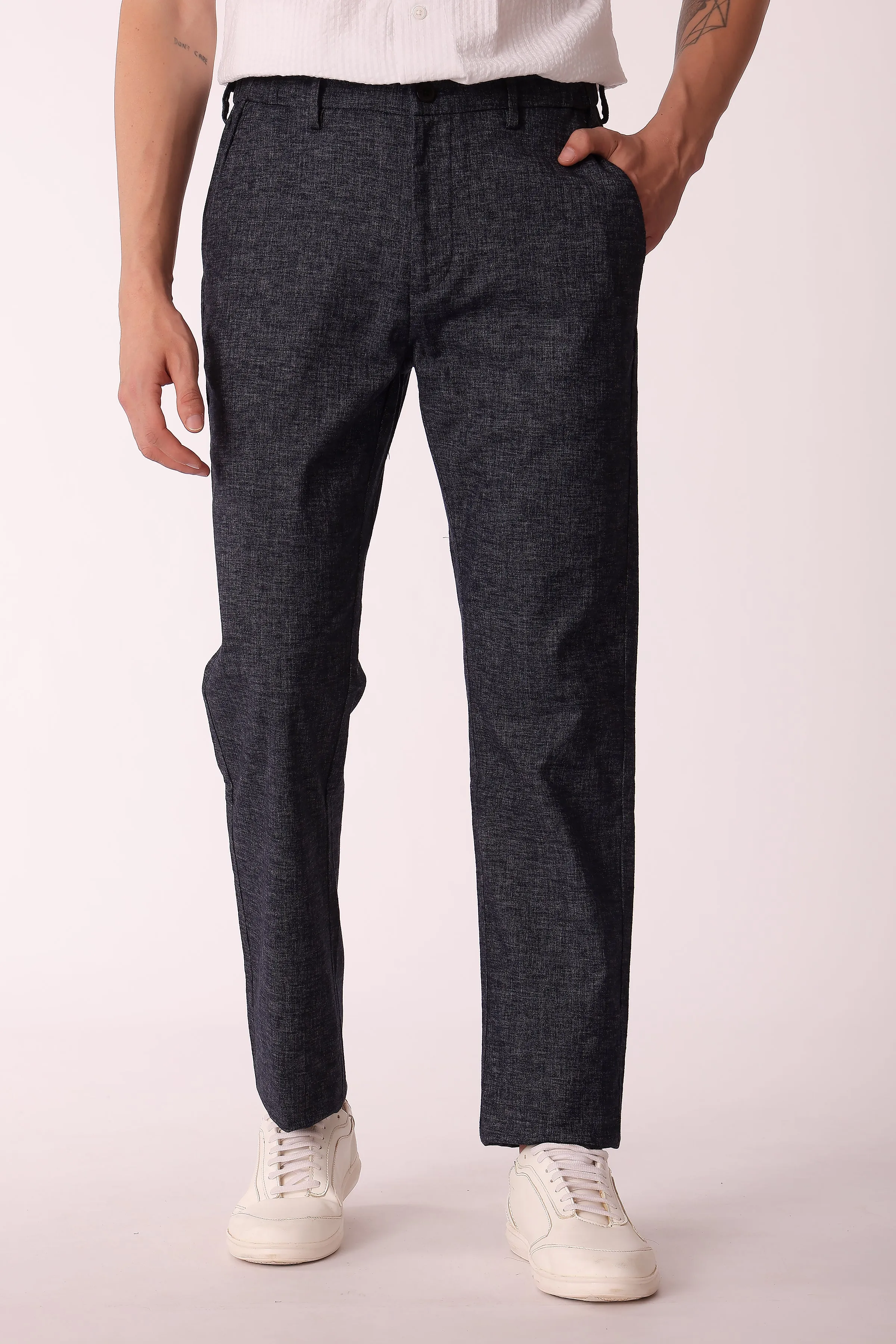 Classy Fit BreathableMeshLining Men's Cotton stretch Slim Fit Chinos