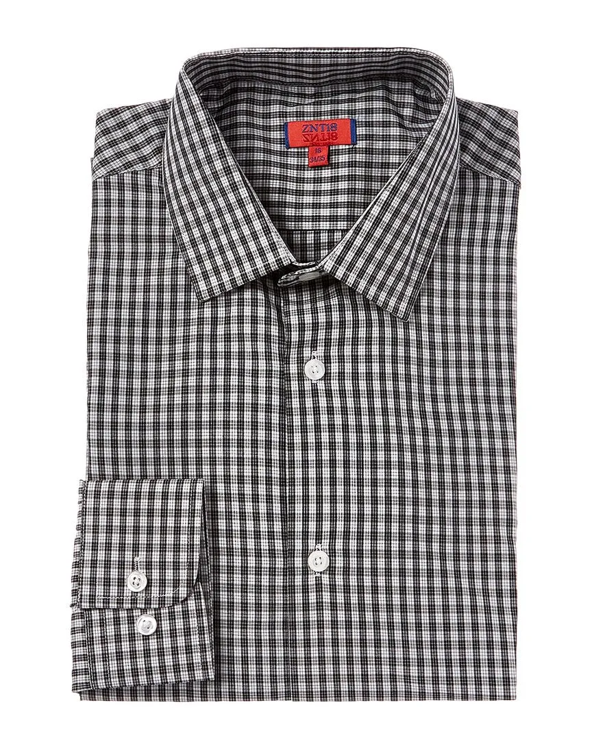 Zanetti Dress Shirt Smooth zipper closure