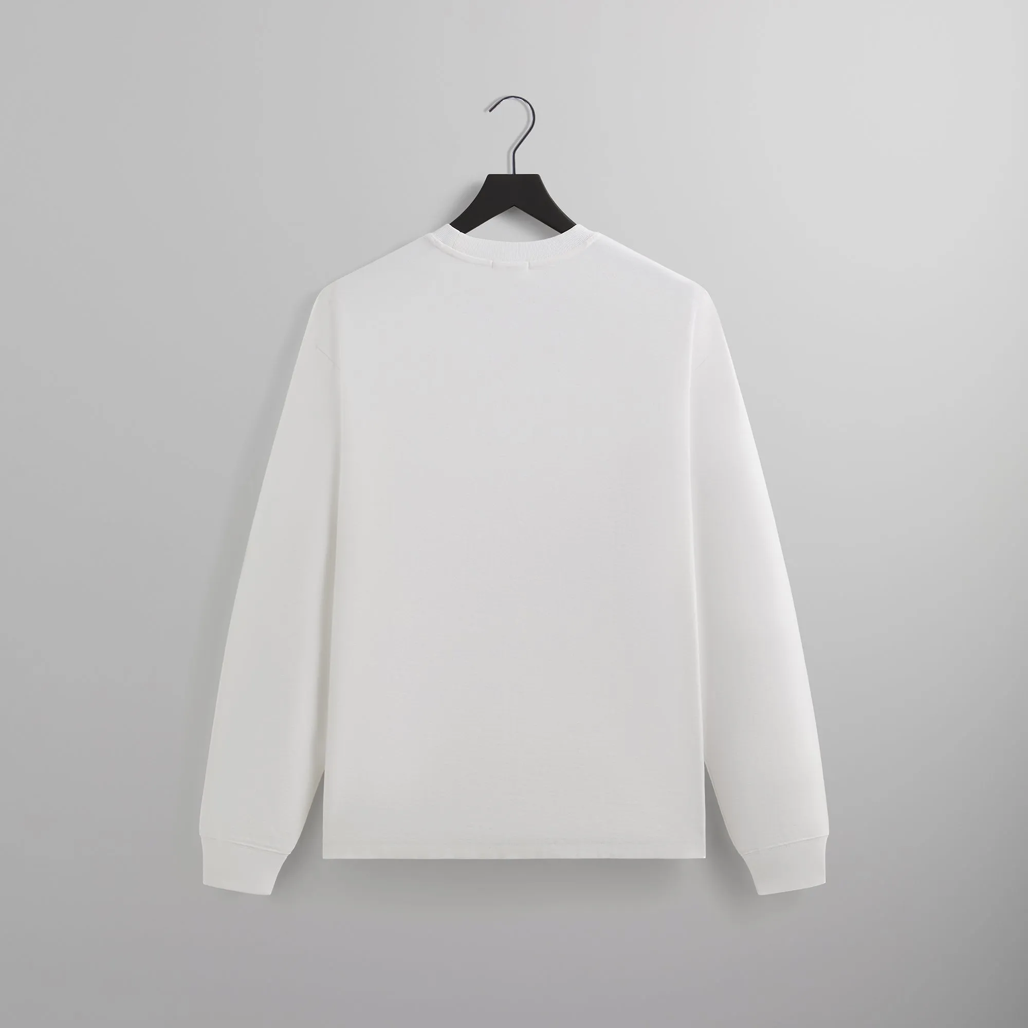 Kith Long Sleeve Quinn Tee - White soft look