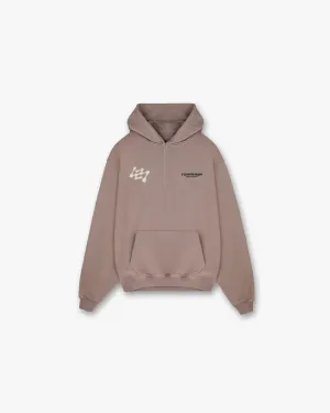 color trend 247 Future Terrains Oversized Hoodie - Umber