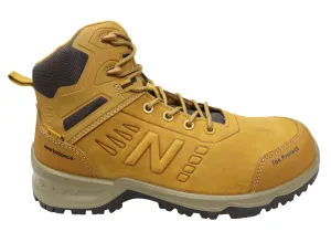 New Balance Contour Mens Leather Composite Toe 4E Extra Wide Boots Soldier Beach Walk