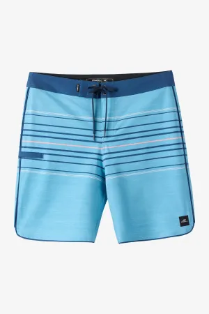 Active Days Sporty Chic Oneill Mens Boardshorts Hyperfreak Heat Stripe Scallop 18"