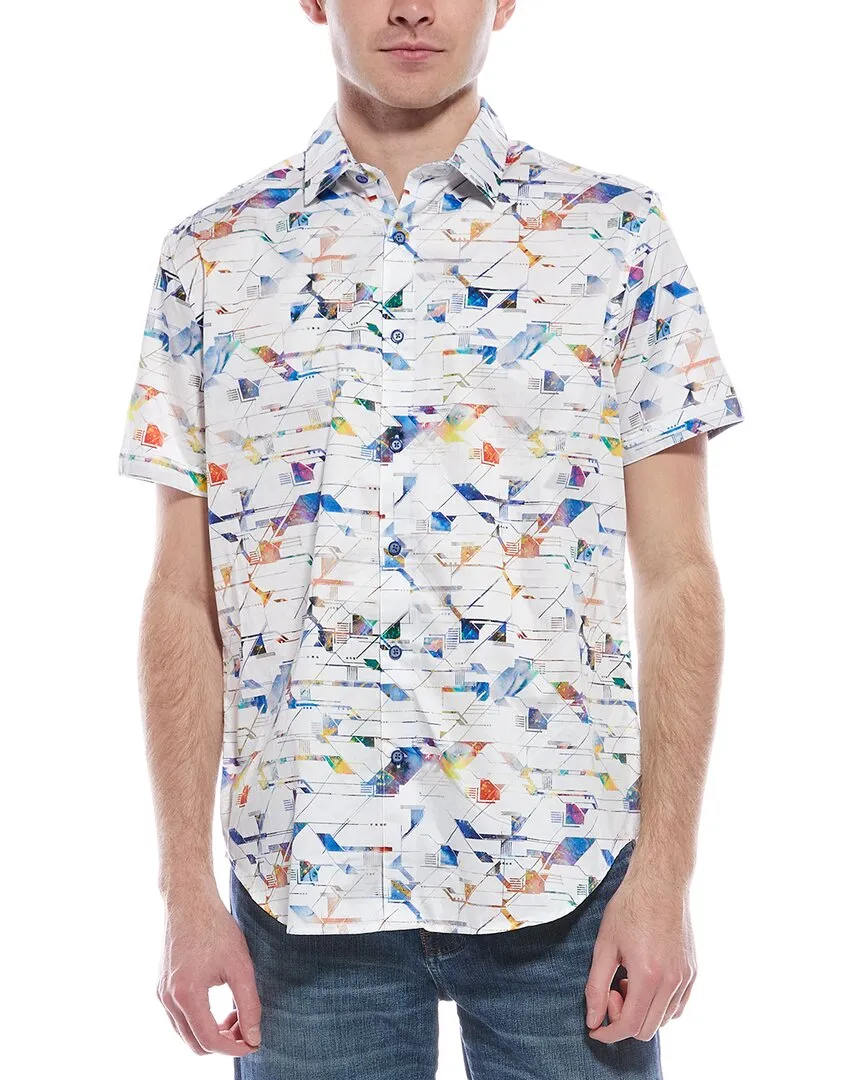 Denim Blend Robert Graham Raymond Classic Fit Shirt