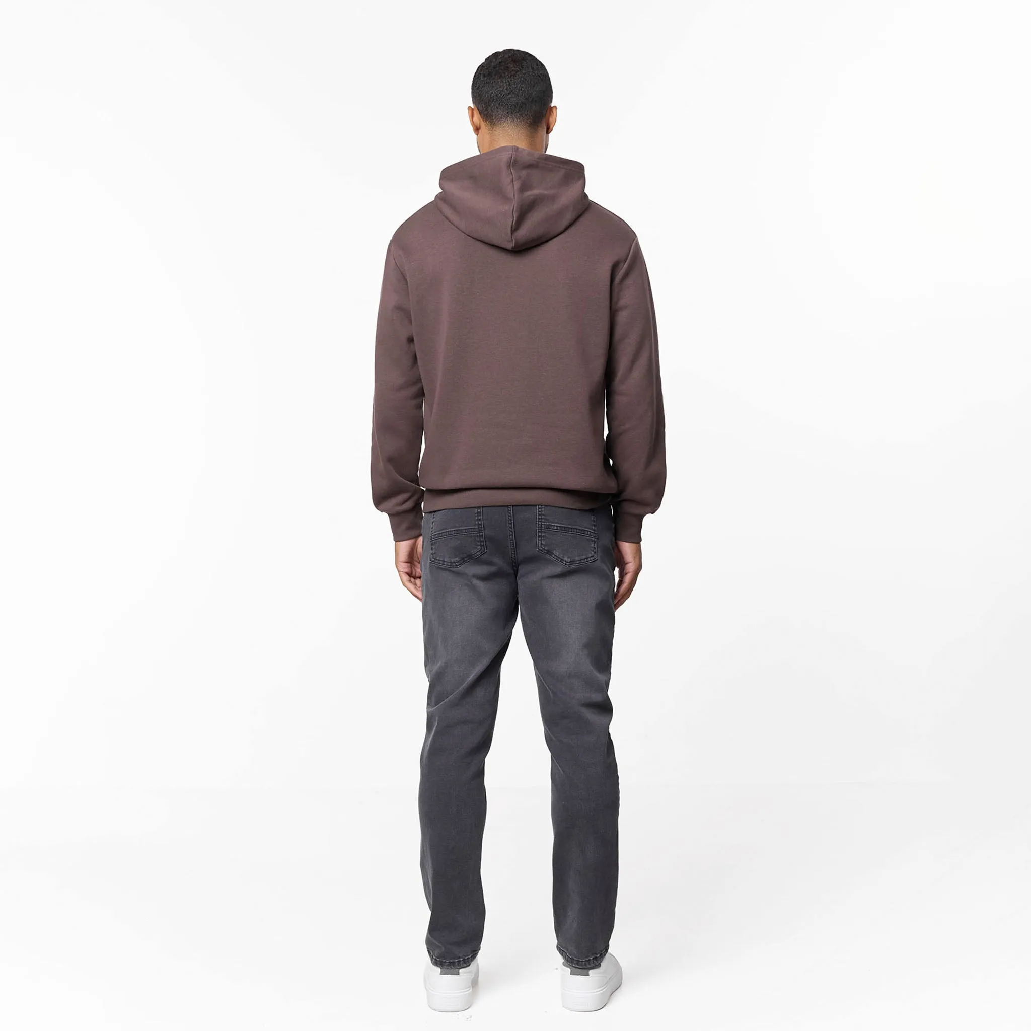 Relaxed Fit Hoodie | Coffee Simple Hoodie Cool Comfort