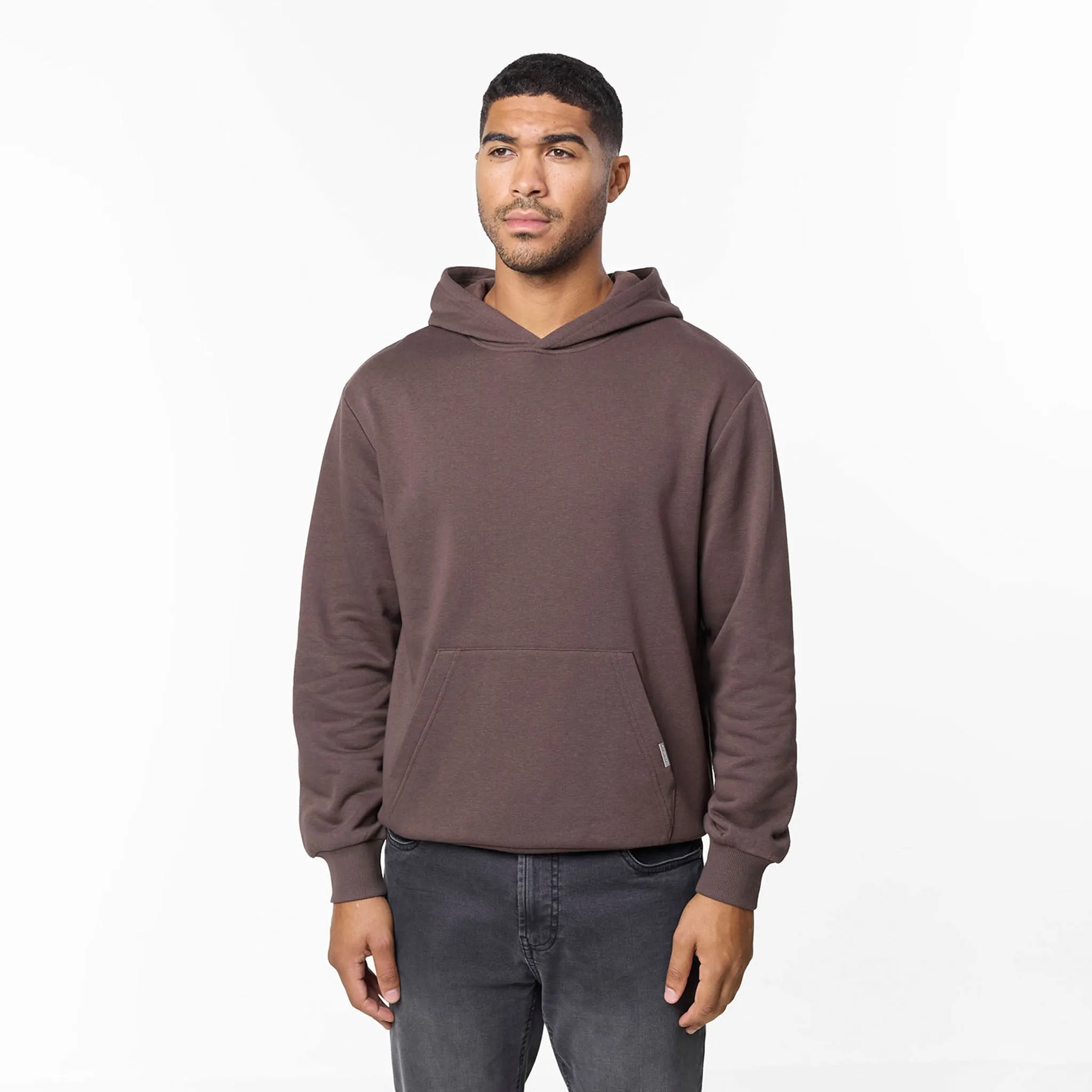 Relaxed Fit Hoodie | Coffee Fashionable Layer