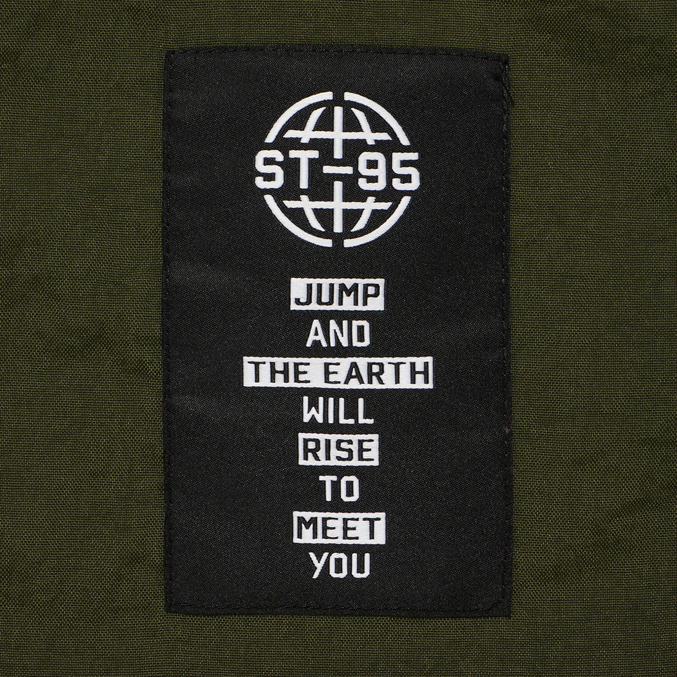 Hidden Placket ST95 Proximity Overshirt Olive