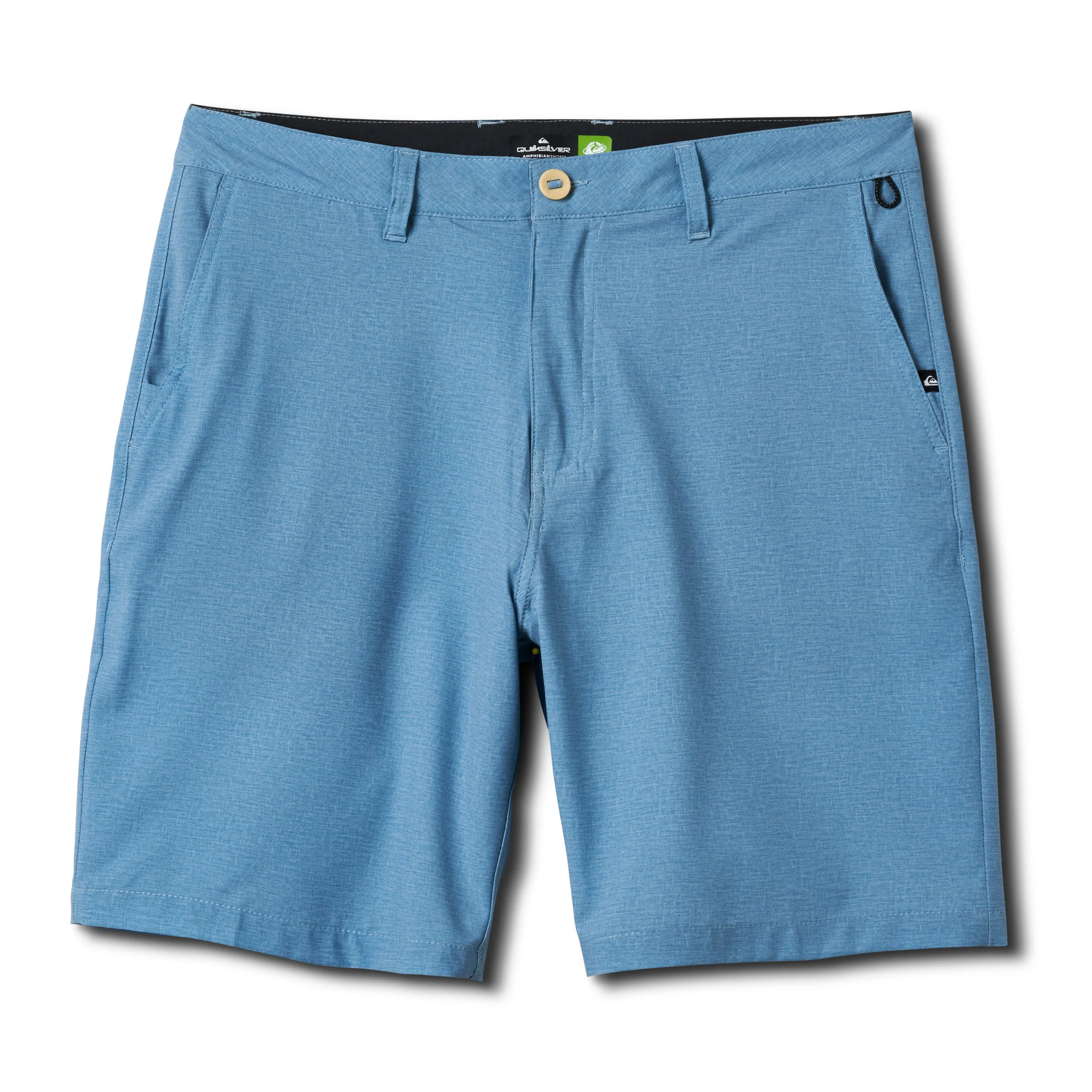 soccer shorts Quiksilver Mens Shorts Union Heather Amphibian 20"
