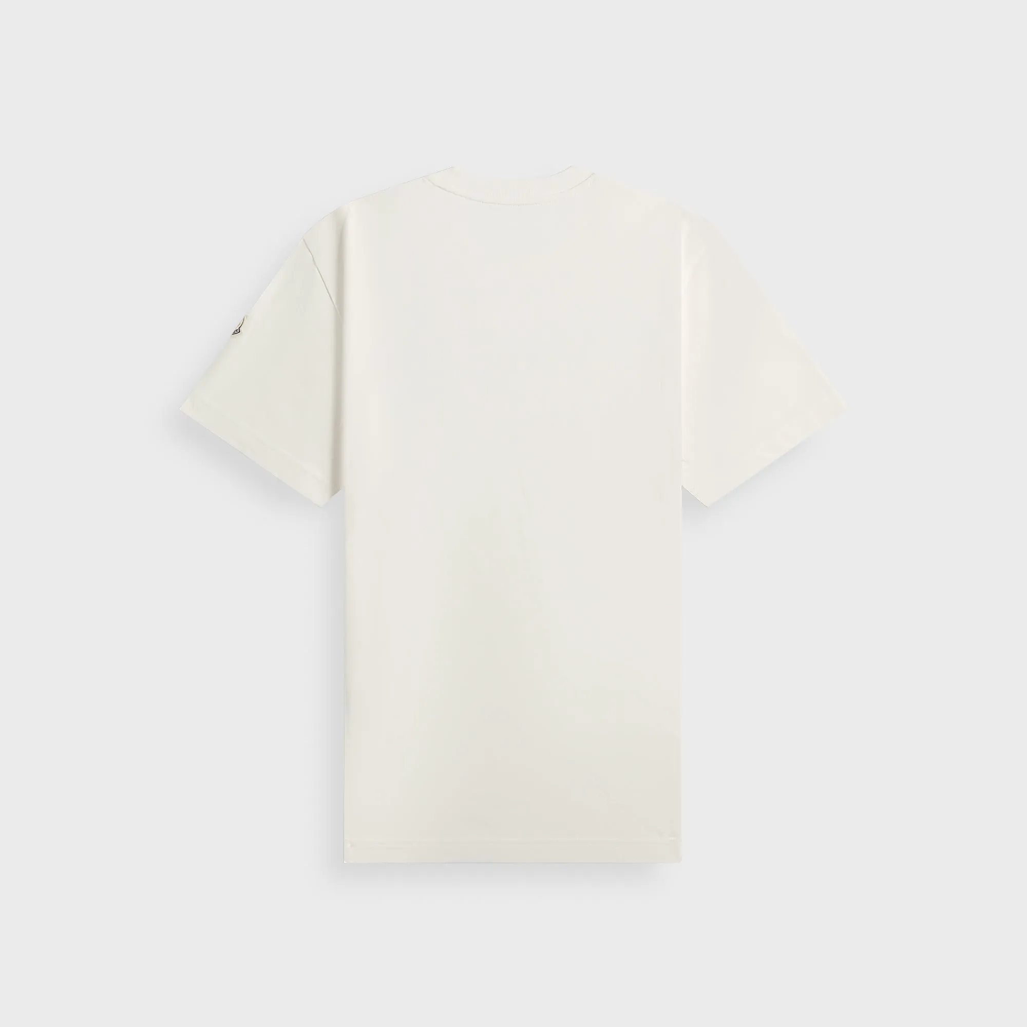 Moncler Tee - White Organic Cotton Blend