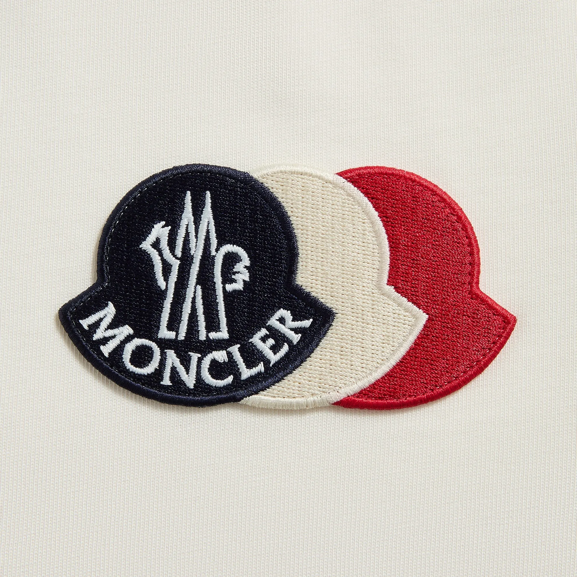 Timeless Comfort Wear Collared formality Moncler Tee - White
