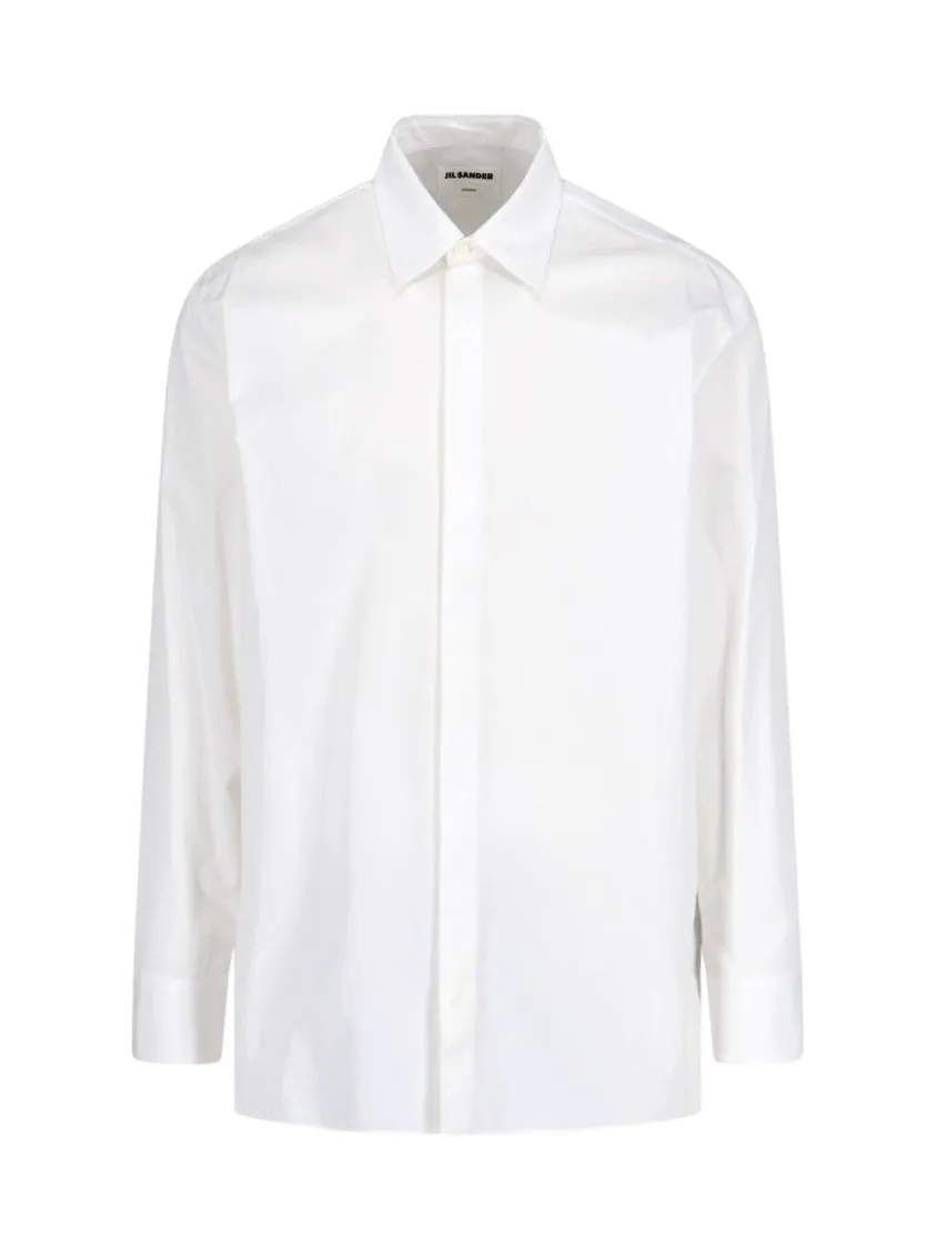 Monday" Shirt ?C White Casual Elegance