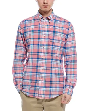Perfect Wear Double Stitched Hems Brooks Brothers Madras Regular Fit Shirt