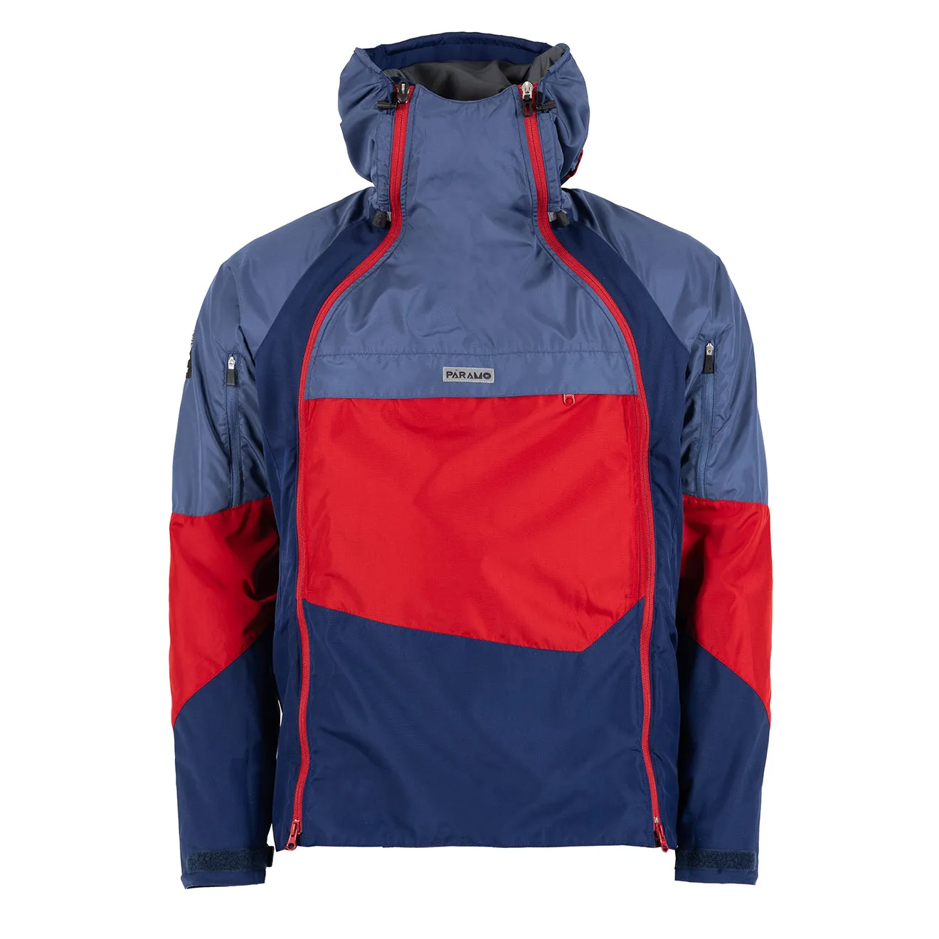 PARAMO Velez Evolution Hybrid Smock Midnight / Fire / Indigo Fleece Lined Interior No Wrinkle