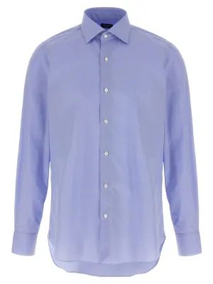 Textured Finish All-day Comfort Napoli' Shirt