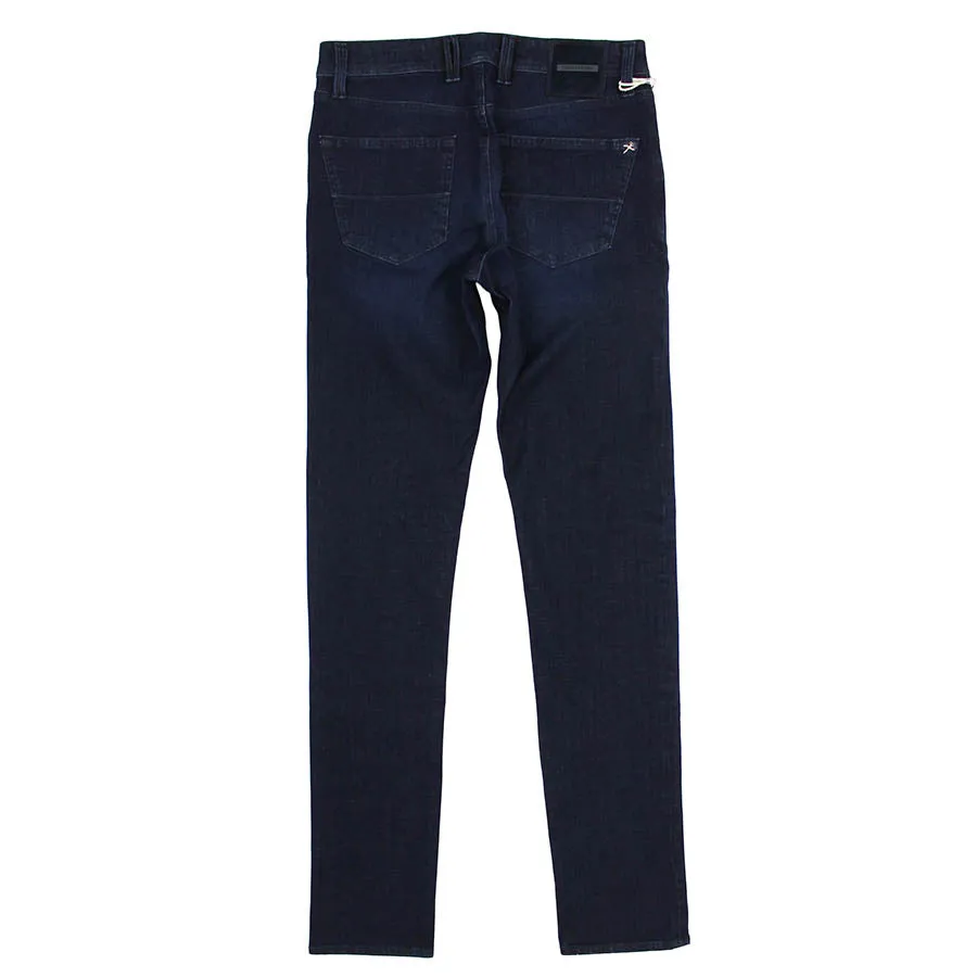 Timeless Choice Vintage Wash Tramarossa - Leonardo Slim 20I12 1 Month Jeans in Dark Wash