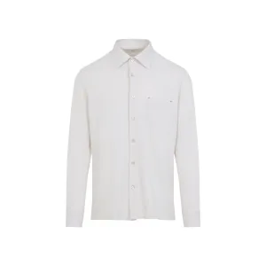 Nerano Light Grey Cotton Shirt Quick-Dry