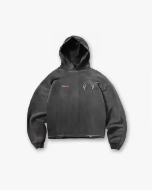 Cool Essentials Represent Banner Hoodie - Stained Black