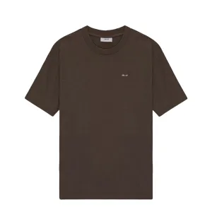 NN07 Adam Casual Logo Pima T-shirt Demitasse Layering Comfort Wear
