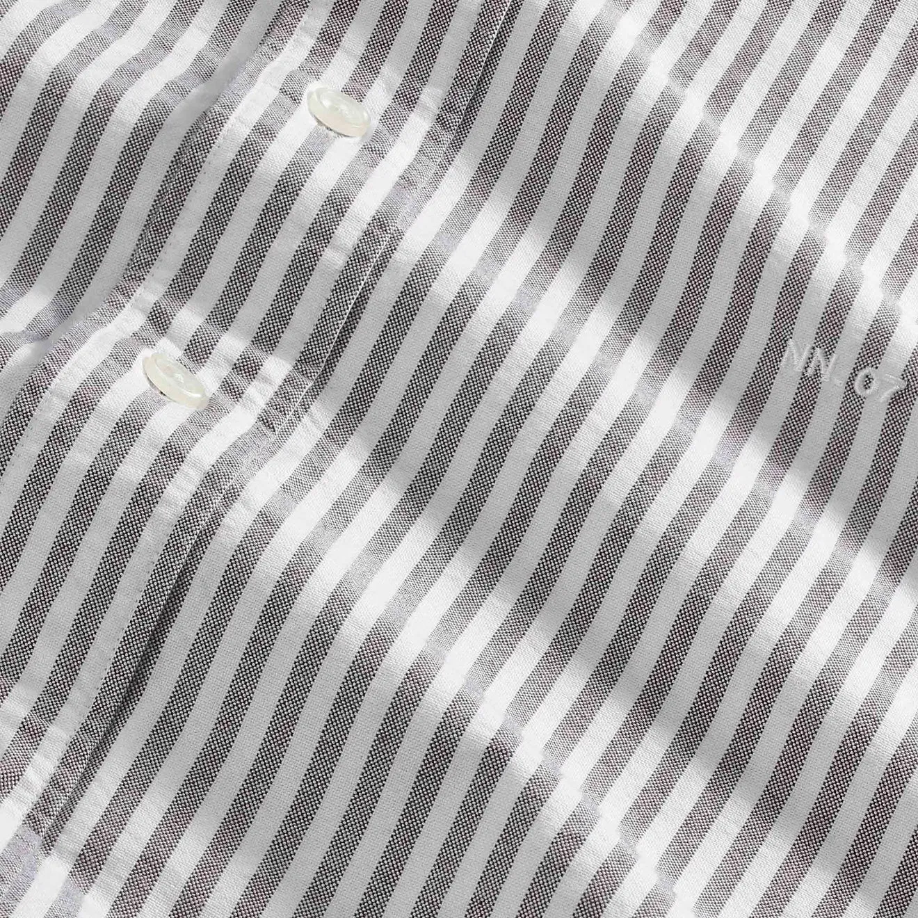 Holiday Outfit NN07 Colby BD Logo Regular Fit Oxford Shirt Brown Stripe