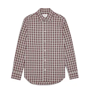 NN07 Colby Mouline Shirt Wine Check Anniversary Special