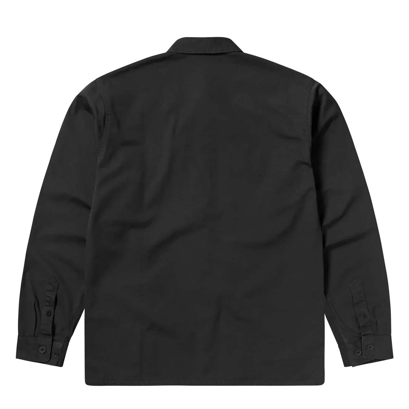 No Problemo Mini Problemo Ripstop L/S Work Shirt Black Nautical Look