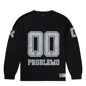 Comfy Design No Problemo NP00 Sports Cotton L/S Jersey Black