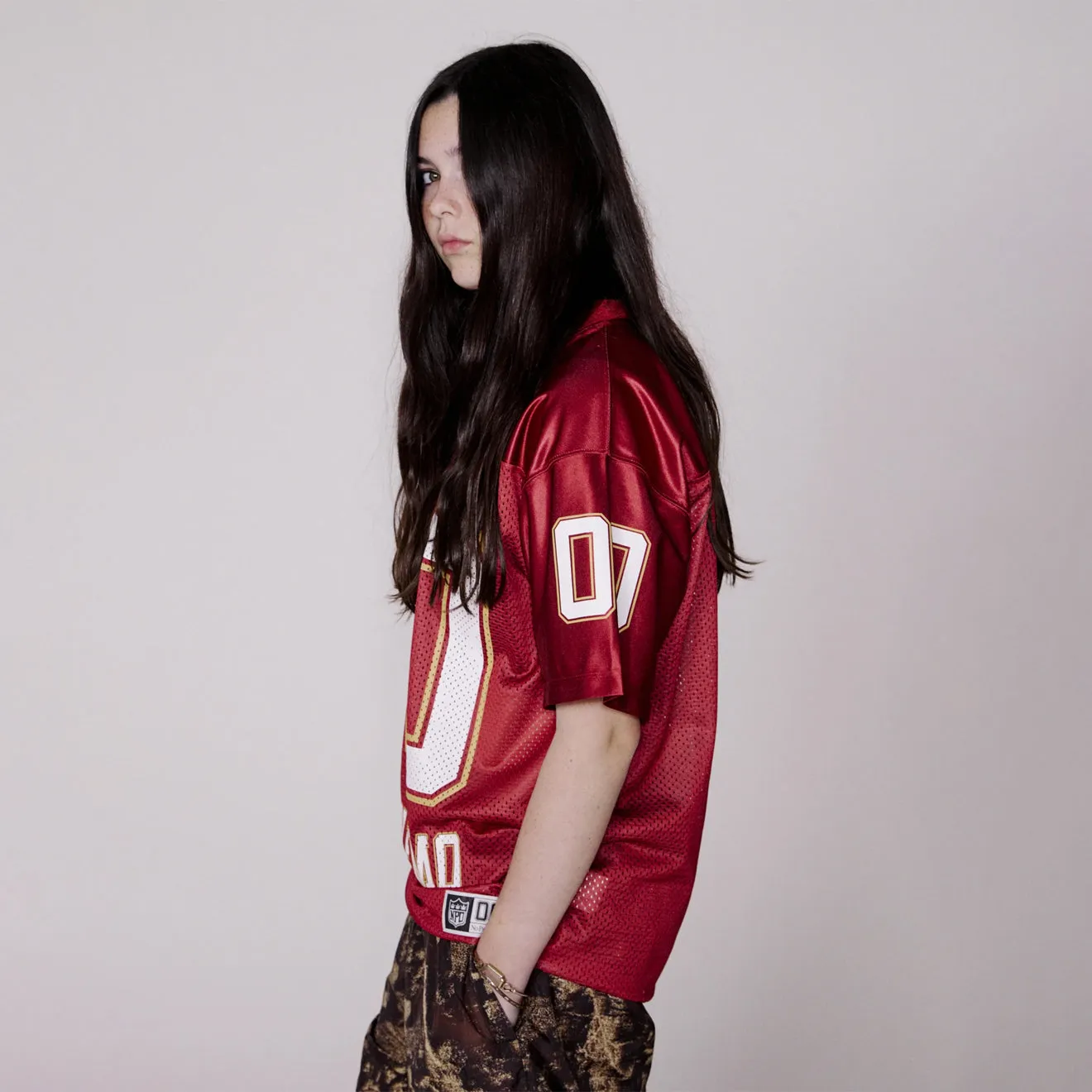 No Problemo NP00 Sports Poly S/S Jersey Red monochromatic Easy Wear Option