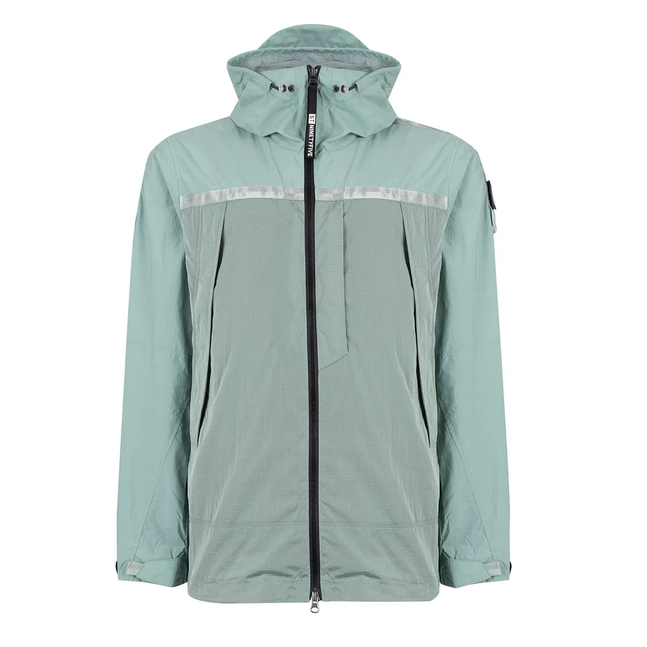 ST95 Archive Anorak Mid Green Sun Protection Fabric