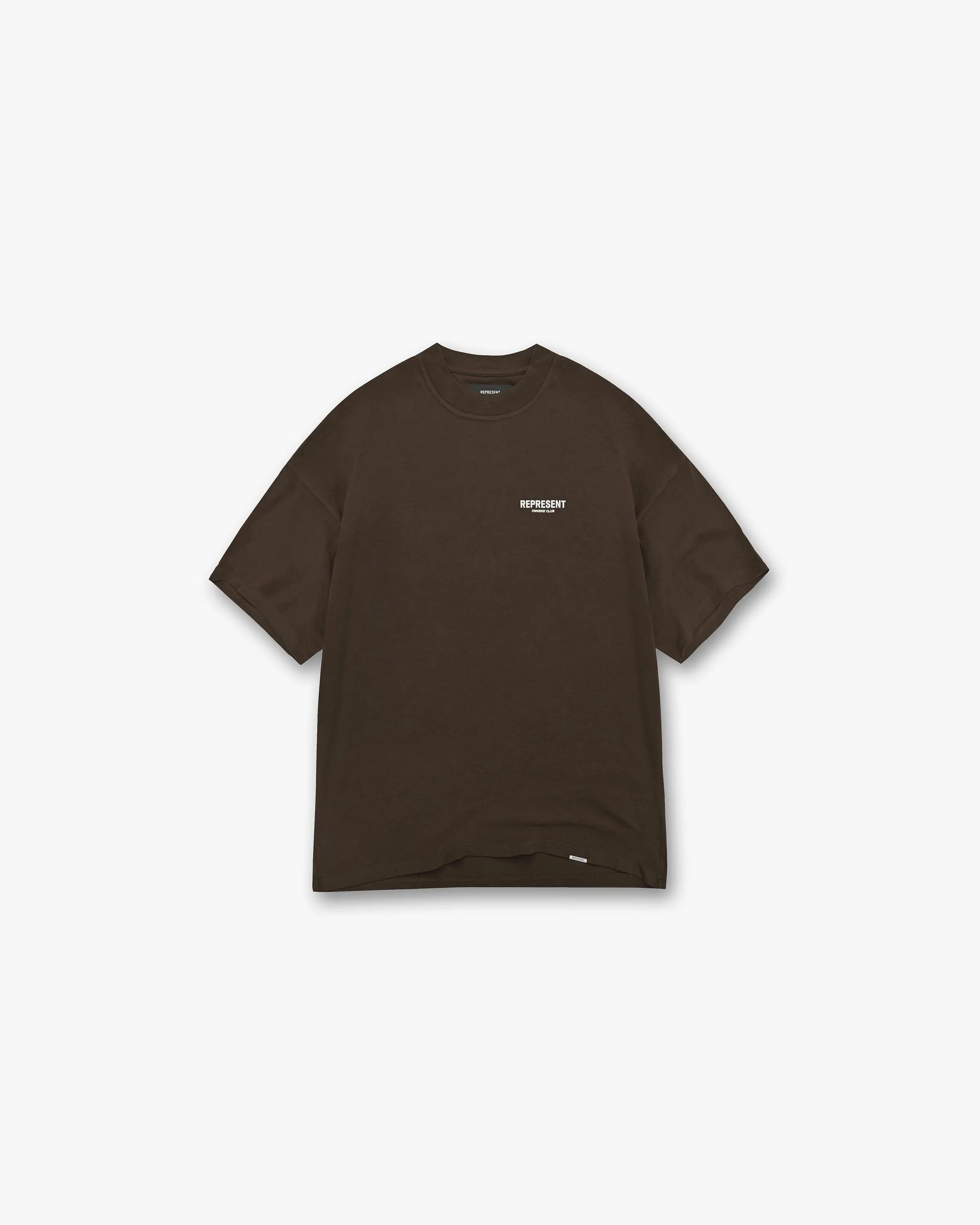 Sleek Fit Represent Owners Club T-Shirt - Brown
