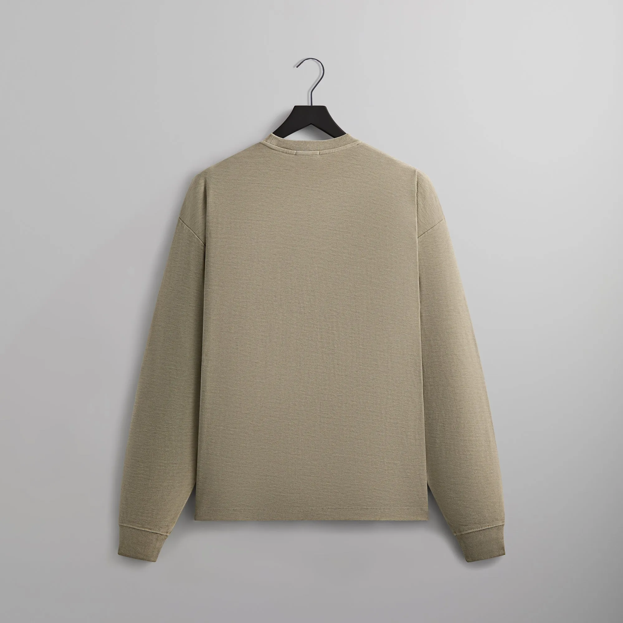 Kith Long Sleeve Quinn Tee - Plaster Daily Casual Simple Wear