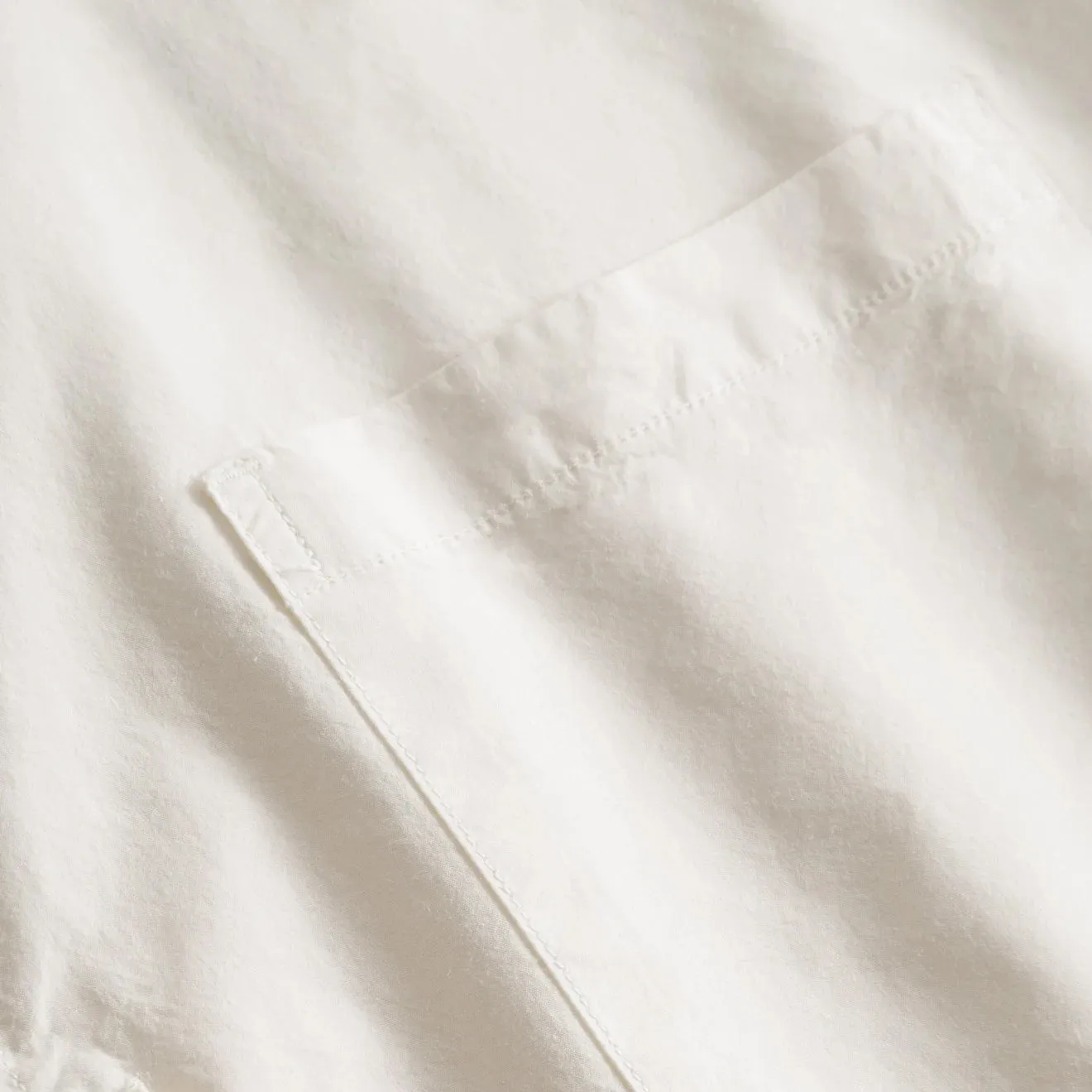 Norse Projects Carsten Tencel SS Shirt Enamel White Winter Fashion