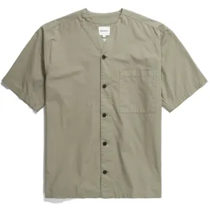 Reinforced Collar Norse Projects Erwin Typewriter SS Shirt Clay