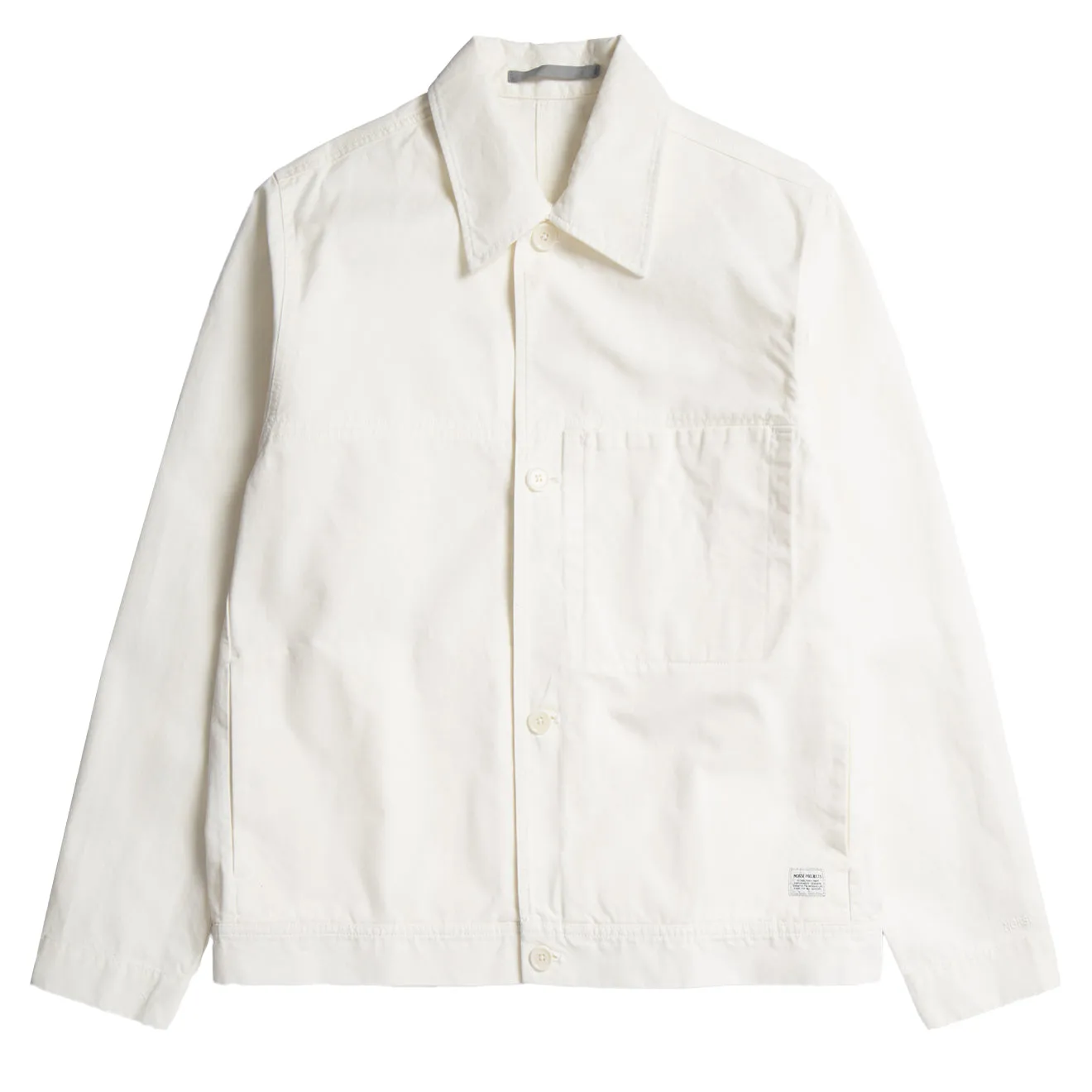 family gathering Neutral Colors Norse Projects Marcus Canvas Overshirt Ecru