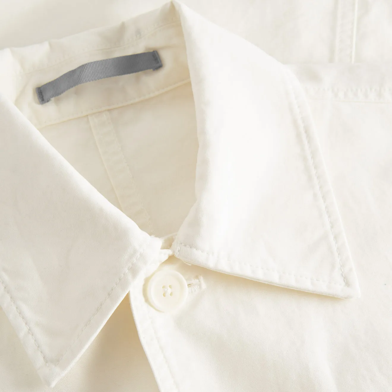 Norse Projects Marcus Canvas Overshirt Ecru quick dry