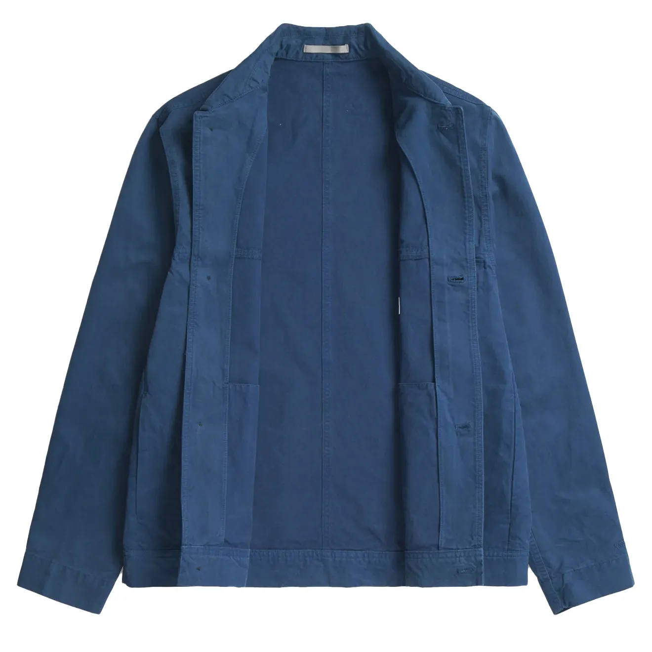 Earthy Palette Norse Projects Marcus Canvas Overshirt Workwear Blue