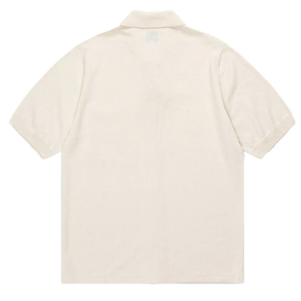 Versatile Layering Youthful Style Norse Projects Rollo Cotton Linen SS Shirt Kit White