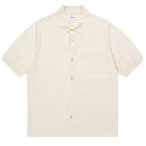 Essential Layer Youthful Style Norse Projects Rollo Cotton Linen SS Shirt Kit White