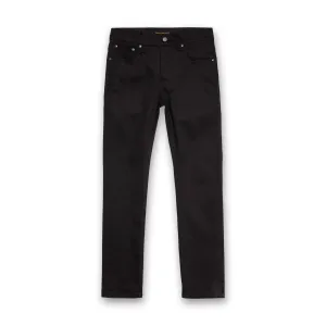 Nudie Jeans - Grim Tim Dry Everblack Jean Sleek Waist Design Breathable Weekend Warrior Travel Outfit