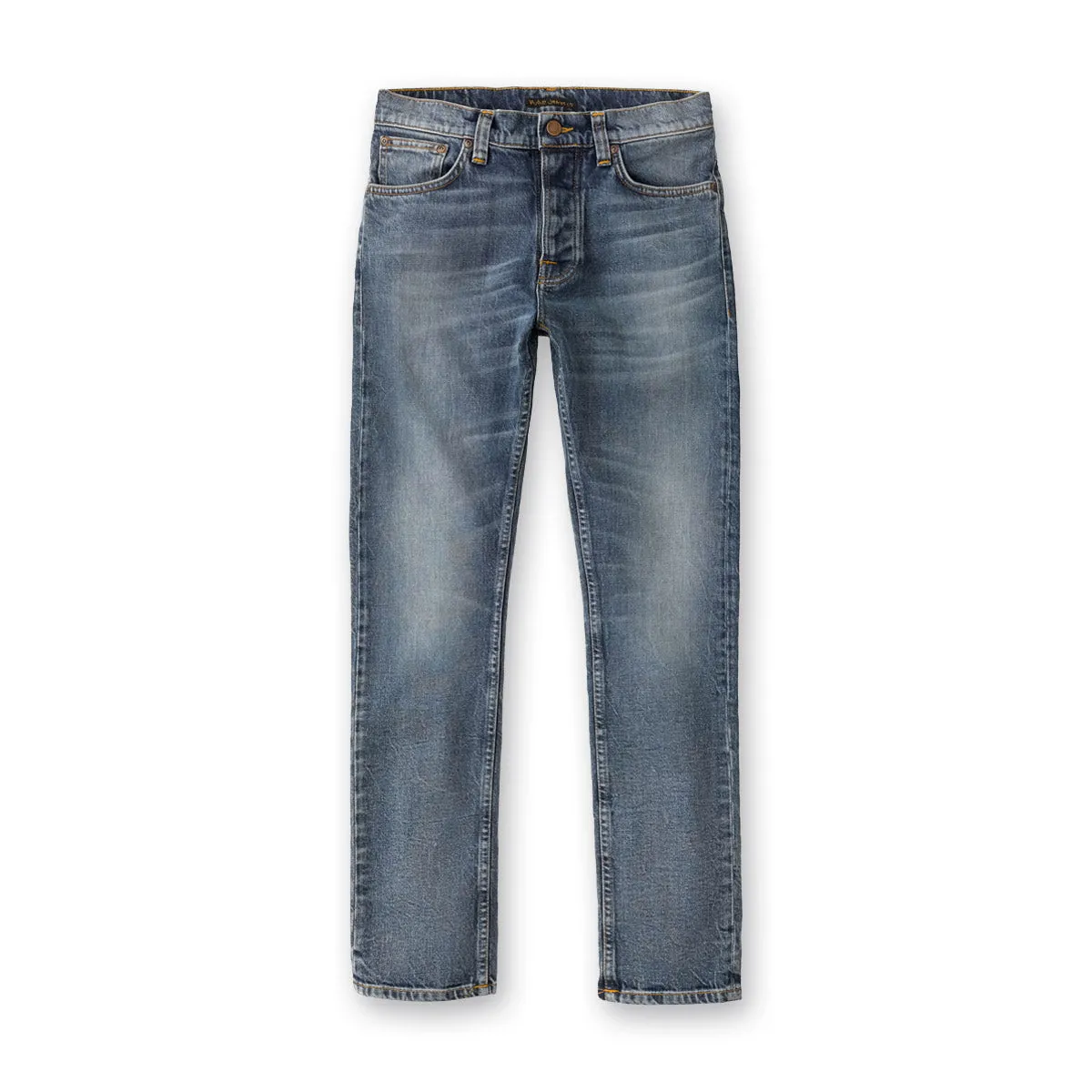Modern Casual Timeless Look Nudie Jeans - Grim Tim Worn Sonic Jeans