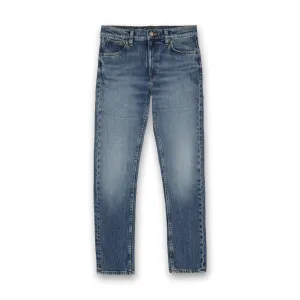 Simple clothing Softened Texture Nudie Jeans - Lean Dean Blue Delusion Jean