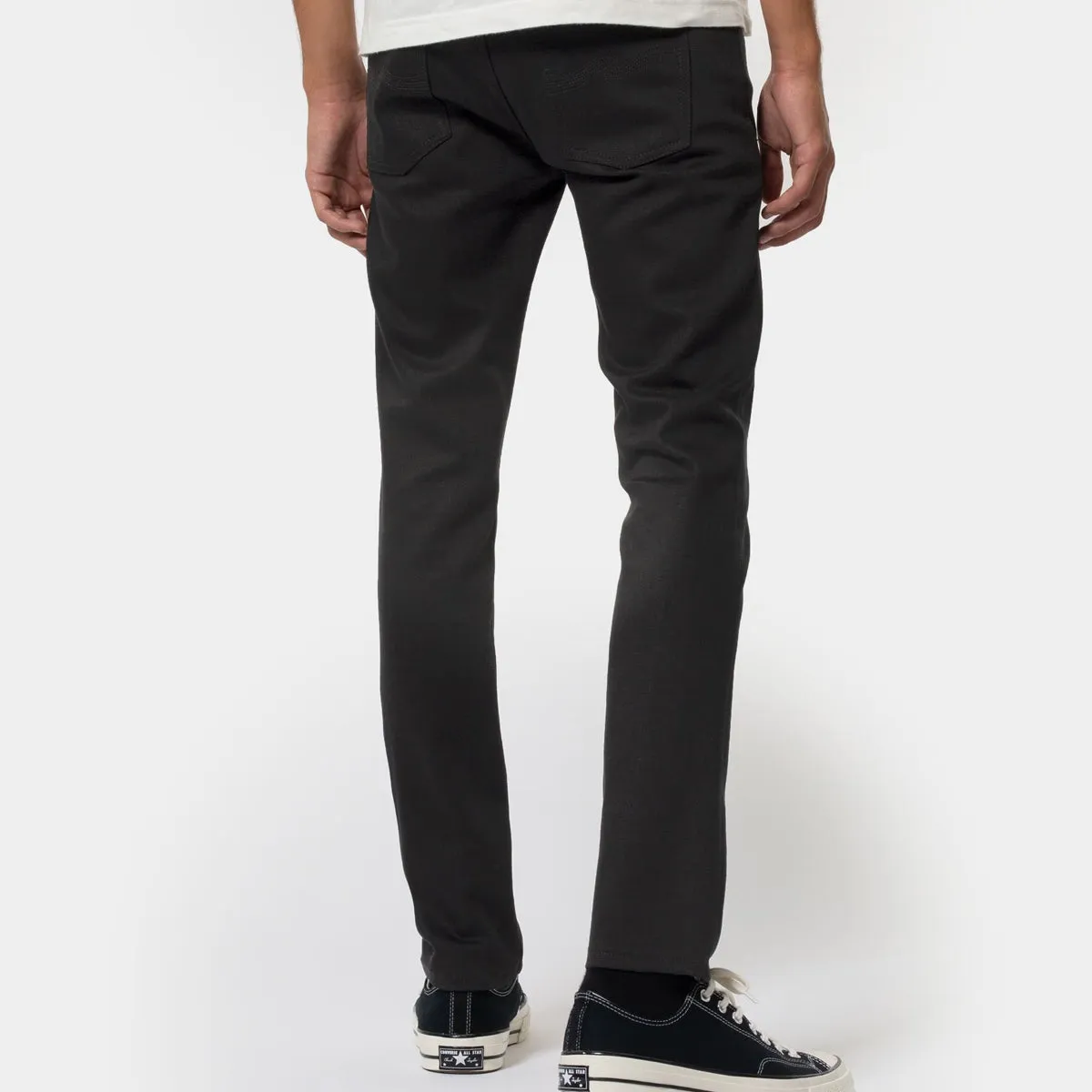 Nudie Jeans - Lean Dean Dry Ever Black Jeans Wear Anytime