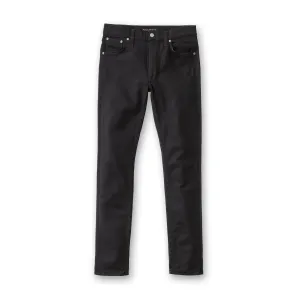 Secure Closure System Nudie Jeans - Lean Dean Dry Ever Black Jeans