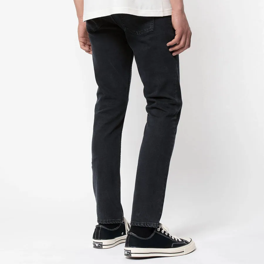 Versatile Everyday Wear Popular Staple Nudie Jeans - Lean Dean Jeans in Black Skies