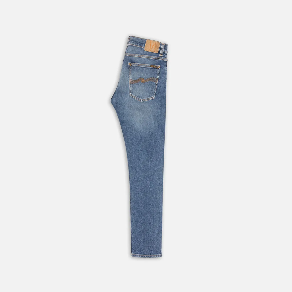 Nudie Jeans - Tight Terry Inbetween Blues Jean Street Routine Elegant Minimalist Outdoor Adventure