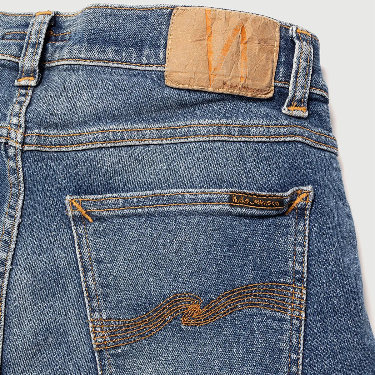 Chill Friendly Nudie Jeans - Tight Terry Inbetween Blues Jean