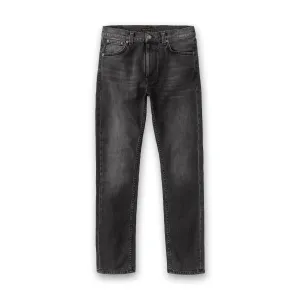 Nudie - Lean Dean Jeans in Black Eyes Vibrant Formal Always Ready