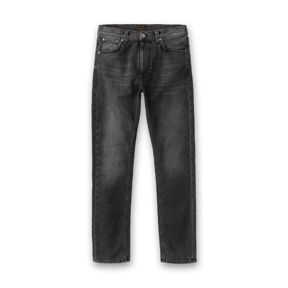 Nudie - Lean Dean Jeans in Black Eyes Vibrant Formal Always Ready