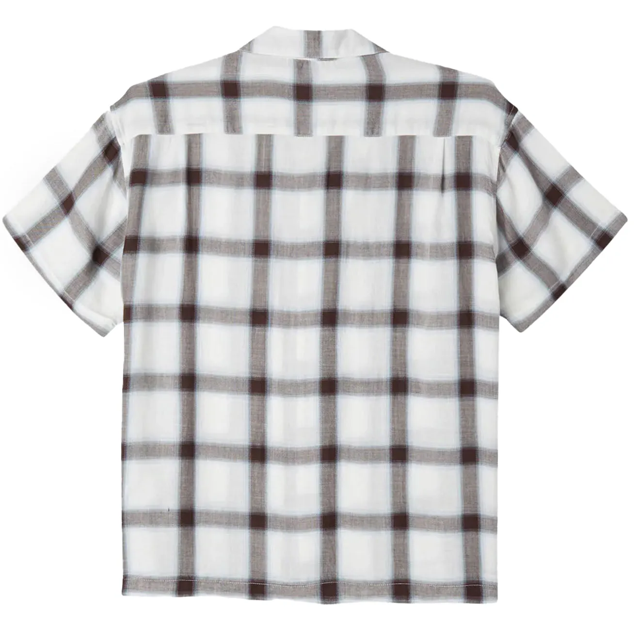 Obey Ambient Woven S/S Shirt Unbleached Multi Smart Casual Wear Perfect Wear