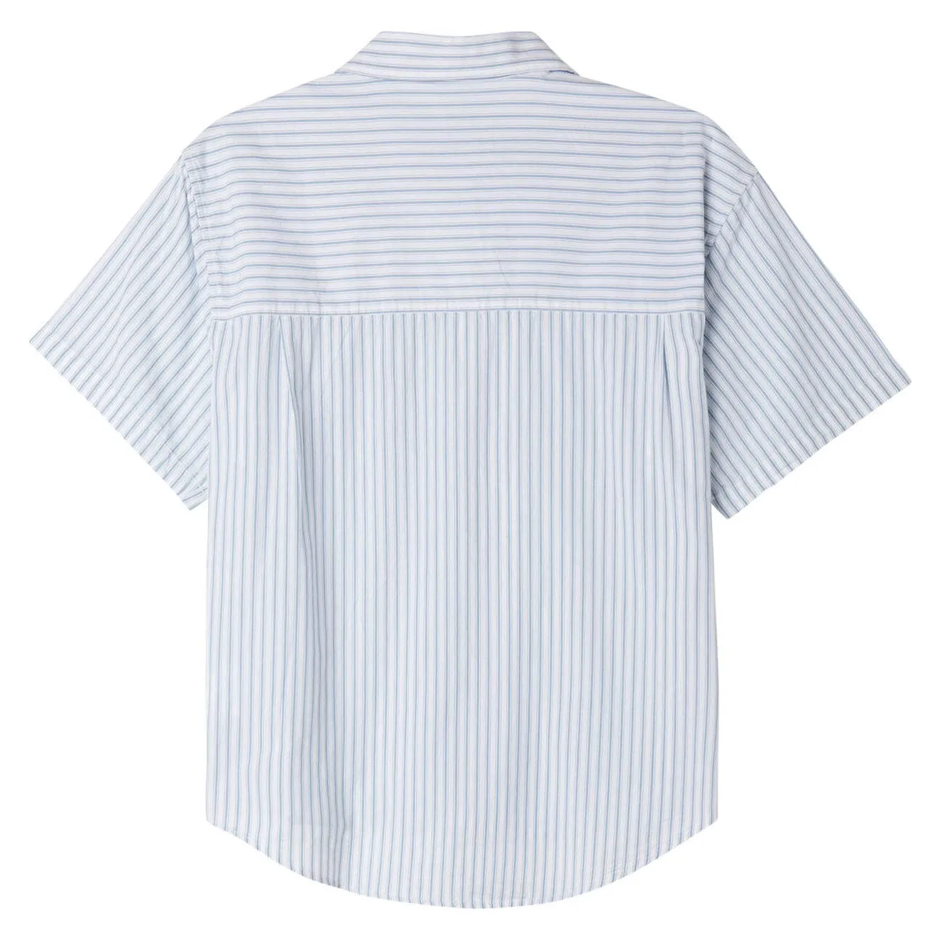 Minimalist fashion Round Collar Obey Bigwig Stripe Woven Good Grey Multi